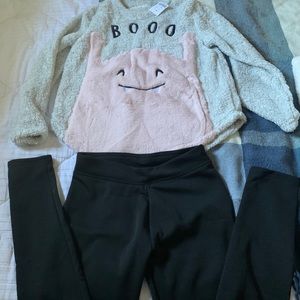 Fuzzy Soft Pajama Set - Booo